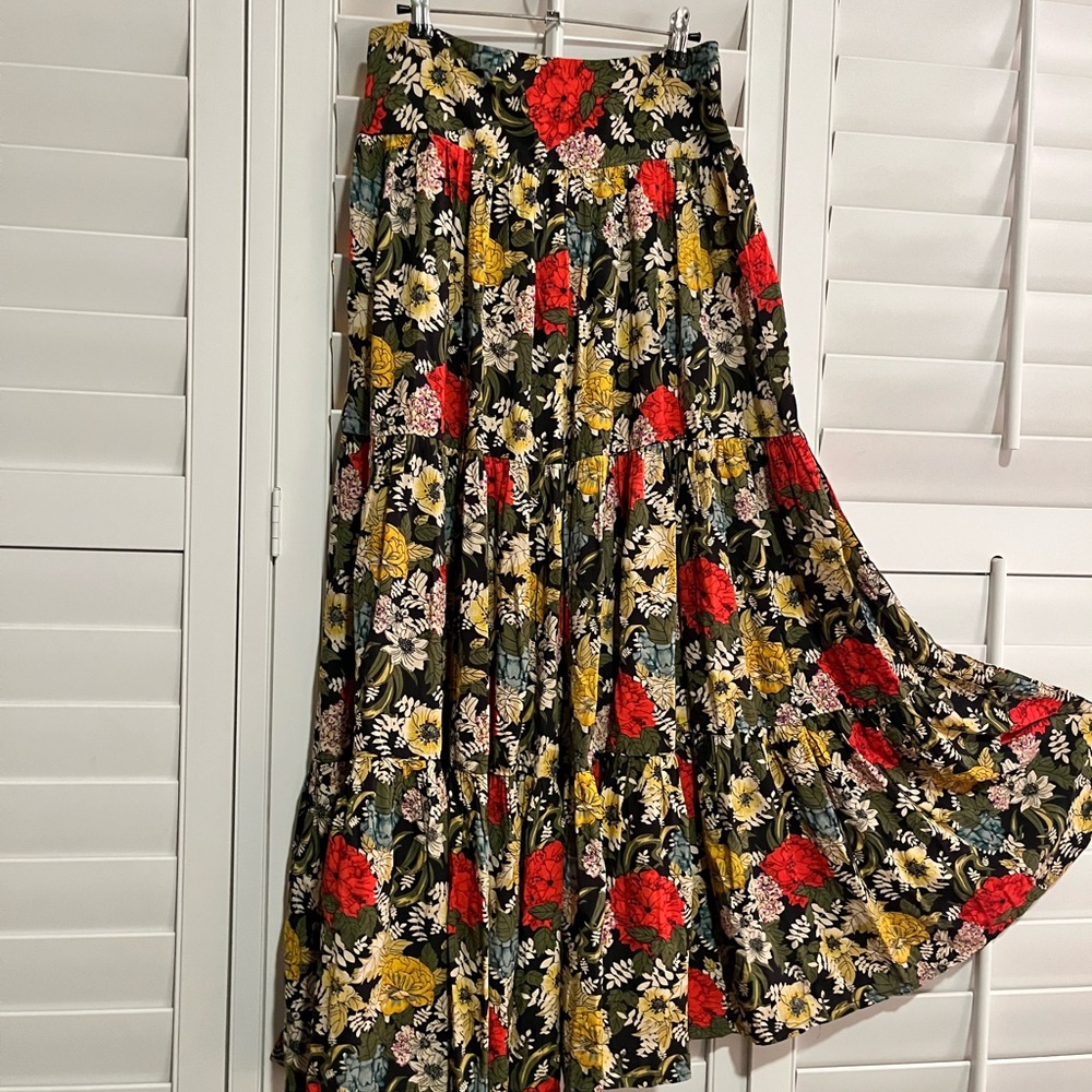 Natural Life Hanna Floral Maxi Skirt - Multicolor